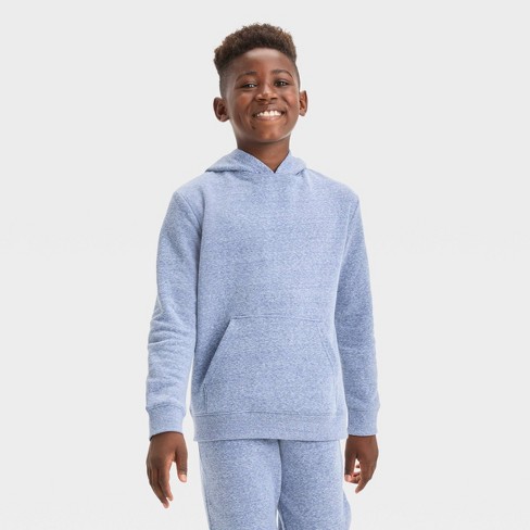 Boys' Thermal Pullover Sweatshirt - Cat & Jack™ Blue XS