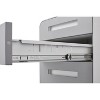 NicBex 3-Drawer Mobile File Cabinet with Lock 5 Wheel Design Under Desk Storage Filing Cabinet for Home, Office - 4 of 4