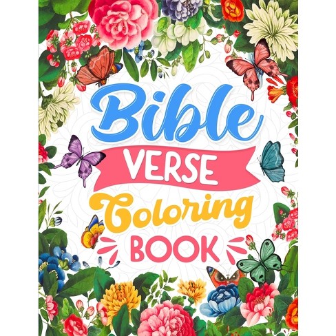 Bible Verse Activity Book For Kids - Large Print By Laura Bidden (paperback)  : Target