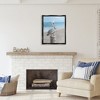 Stupell Industries Pelican Perched on Coast Black Framed Floater Canvas Wall Art - 2 of 4
