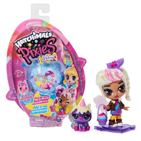 Hatchimals Pixies Cosmic Candy Pixie With 2 Accessories And Exclusive Colleggtible Target