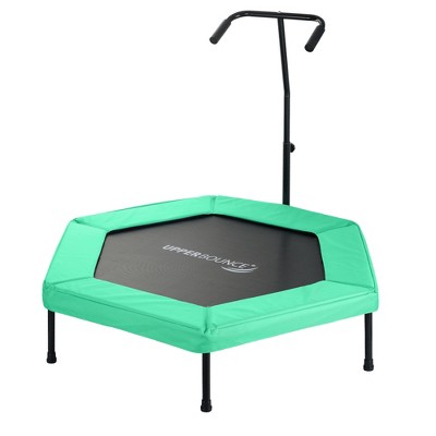 climb and slide hexagon trampoline