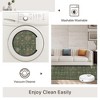 Abynow Vintage Floral Farmhouse Indoor Washable Area Rug - 4 of 4
