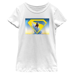 Girls Superman Fortress of Solitude Photo T Shirt - 1 of 4