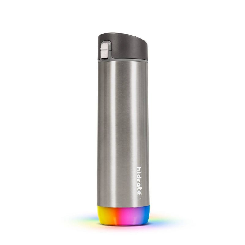 HidrateSpark PRO 21oz Vacuum Insulated Stainless Steel Bluetooth Smart Water Bottle with Chug Lid, 3 of 10