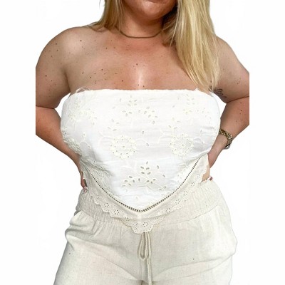Women's Wo's Golden Tide Embroidered Top - BUCKETLIST