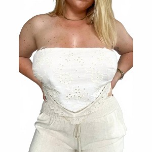 Women's Wo's Golden Tide Embroidered Top - BUCKETLIST - 1 of 4