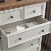 Lyngins 6-Drawer Dresser with Metal Handles,Modern Chest of Drawers,Storage Furniture for Bedroom,Living Room - 4 of 4