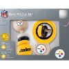 BabyFanatic Wood Rattle 2 Pack - NFL Pittsburgh Steelers Baby Toy Set - 3 of 4