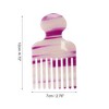 Unique Bargains Fashion Portable Hair Insert Comb 1 Pc - 2 of 4