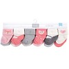 Hudson Baby Infant Girl Cotton Rich Newborn and Terry Socks, Girl Woodland, 0-3 Months - 2 of 2