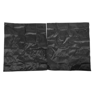 Unique Bargains Car Window Shades for Side Windows Automotive Rear Window Shade Keep Privacy Black 31.5"x27.56"
