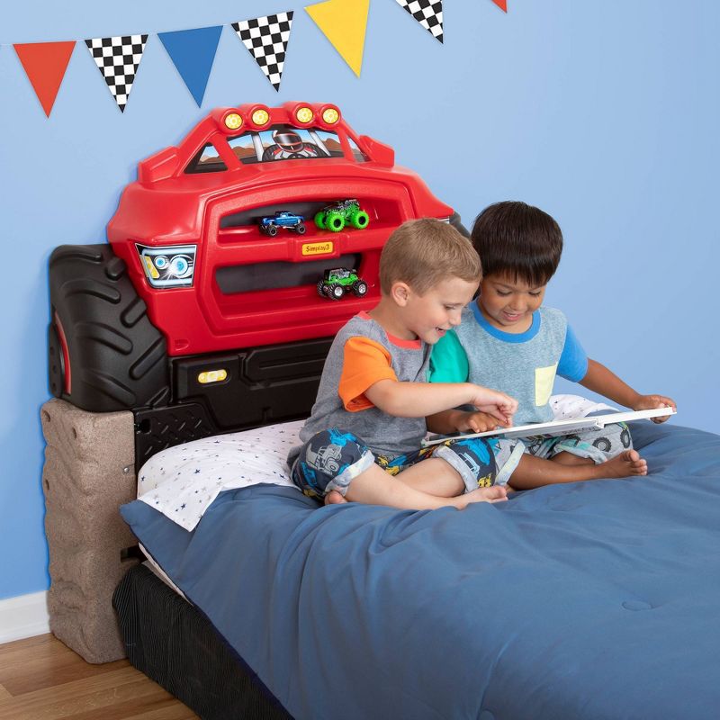 Kids&#39; Headboard Extreme Monster Truck - Simplay3, 3 of 15