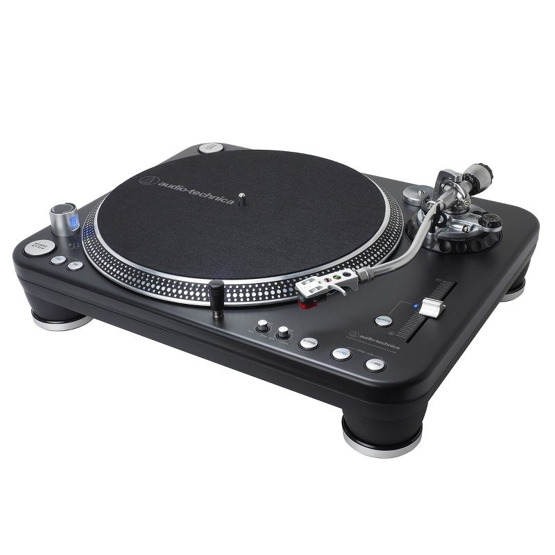Audio-Technica AT-LP1240-USB XP Direct-Drive Professional DJ Turntable (Black), 1 of 11