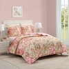 Modern Heirloom 3pc Meline Quilt Set Blush - 3 of 4