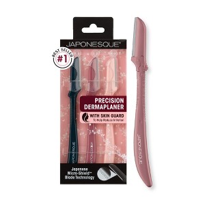JAPONESQUE Precision Dermaplaner Facial Brush Razors - 3ct - 1 of 4