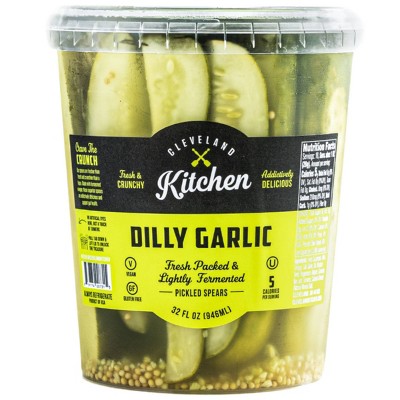 Cleveland Kitchen Dilly Garlic Pickle Spears 32oz Target   GUEST 093ec10d 7c72 460e 8de0 3984196b357c