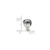 Black Bow Jewelry Sterling Silver Hot Air Balloon Bead Charm - 2 of 3