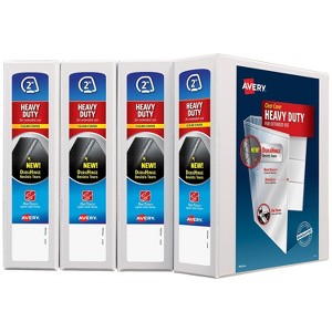 Avery Heavy-Duty View Binder 2" One Touch Rings 540-Sheet Capacity 24341278 - 1 of 4