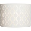 Quatrefoil Laser Cut Pattern Medium Lamp Shade 14 Top x 14