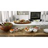 nambe Caterpillar Condiment, Metal Alloy, Condiment Serving Tray, Chips and Dips Snack Tray for Party, Prep Ahead Snacks, Appetizers, Charcuterie - 4 of 4