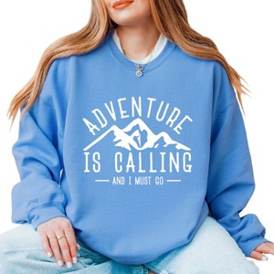 Simply Sage Market Adventure is Calling and I Must Go Sweatshirt - 1 of 4