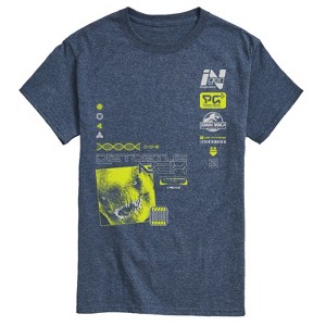 Men's - Jurassic World: Rebirth - Distortus Rex Short Sleeve Graphic T-Shirt - 1 of 4