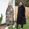 Catalonia Womens' Full Body Oversized Blanket Hoodie Sweatshirt, Extra Long Wearable Fleece Pullover, Gift for Women Wife Girlfriend - 2 of 4