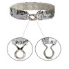 Allegra K Women's Sequins Elastic Interlocking Buckle Waist Belt 50-75cm/19.68-29.52" 2Pcs - 4 of 4