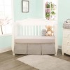 Everyday Kids 2-Pack Boys Crib Sheets – 100% Jersey Cotton, Precious Moments Print & Solid Gray – Fits Standard Crib Mattress - 4 of 4