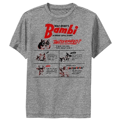 Boy's Bambi Twitterpated Love Advice Performance Tee - image 1 of 4