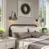 LNC Aurora 7.4-in W 1-Lights Matte Black and Brushed Gray Industrial  Wall Lights - 4 of 4