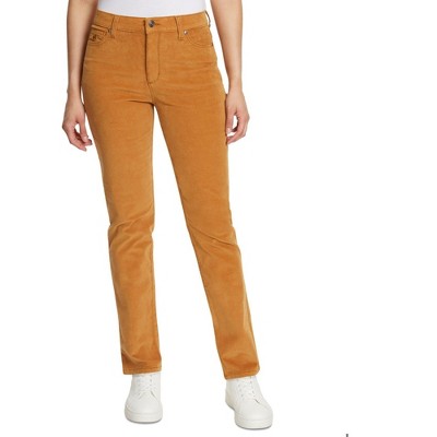 Gloria Vanderbilt Womens Amanda Slim Casual Corduroy Pants