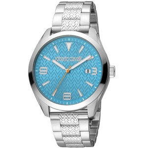 Roberto Cavalli Men's Classic Blue Dial Watch - RC5G048M0055 - 1 of 1