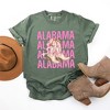 Simply Sage Market Women's Coquette Alabama Cowgirl Boots Short Sleeve Garment Dyed Tee - 3 of 3