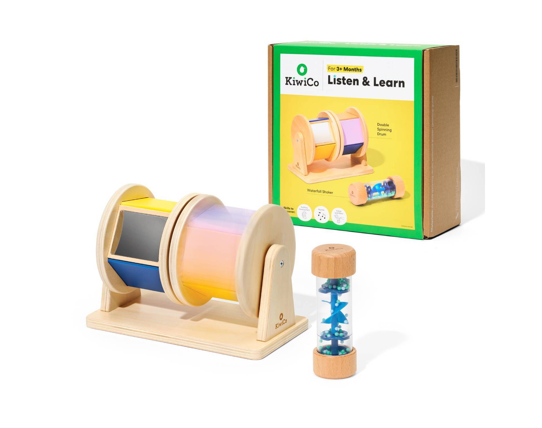 KiwiCo Activity Play Center 3m+ - Listen & Learn 2pc