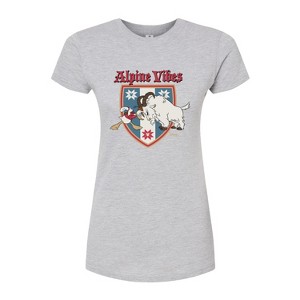 Women's - Disney - Alpine Vibes Fitted Graphic T-Shirt - 1 of 3