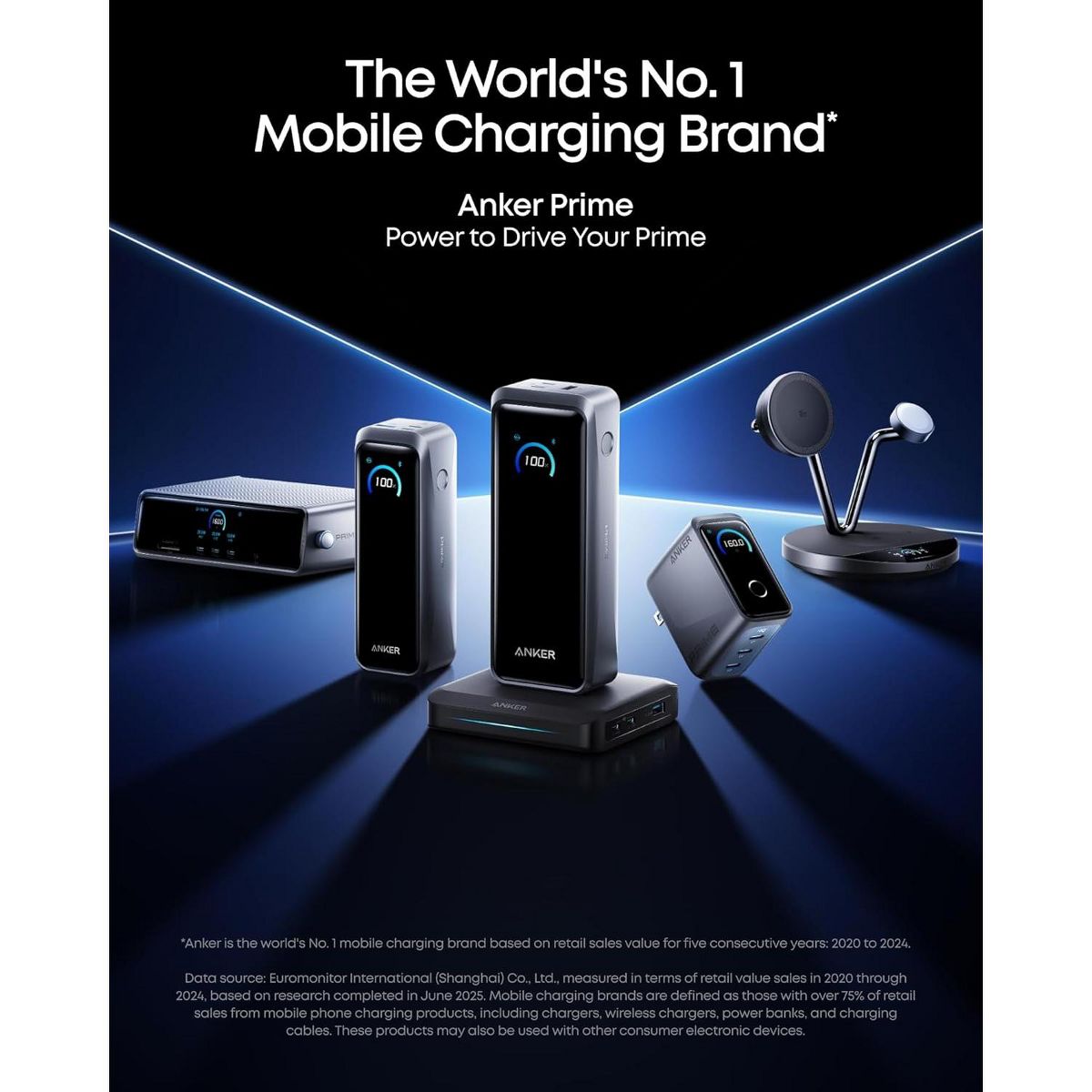 Anker Prime Power Bank, 20,100mAh 3-Port Portable Charger 220W Max Output, Two-Way Charging, TSA-Approved, App Control, for MacBook, iPhone 17 / 16 - thumbnail 7