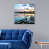 30" x 30" Lakeside Sunset by Studio Arts Unframed Wall Canvas - Masterpiece Art Gallery: Modern Nature Scene for Home Decor - 2 of 4