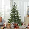 6ft Artificial Sparse Christmas Tree with Steel Stand and 1933 Tips for Home Office Holiday - 2 of 4