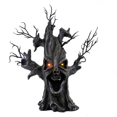 Halloween 14.5" Led Halloween Tree Battery Operated  -  Decorative Sculptures