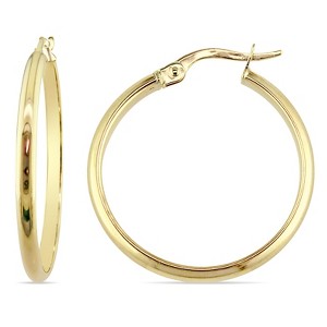 EVERLY JEWELRY | 10k Yellow Gold Hoop Earrings - 1 of 4