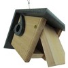 JCS Wildlife Classic Cedar & Recycled Poly Lumber Wren Birdhouse with Predator Guard Portal - 4 of 4