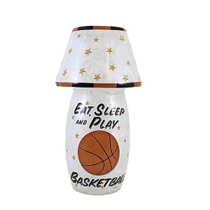 Stony Creek 10.5 Inch Play Ball! Med Pre-Lit Vase W/ Shade Sports Gift Baby Child Novelty Sculpture Lights - 1 of 3