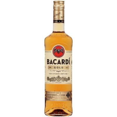 Bacardi Gold Rum - 750ml Bottle