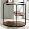 Dunlavin Round End Table - miBasics - image 2 of 3