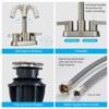 PAGED Bathroom Faucet Single Handle Bathroom Vanity Sink Faucet with Quality Aerator, Faucet for Bathroom Sink - 3 of 4