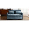 Vynxaria 56.9" Loveseat Sofa Bed with USB Ports & Adjustable Backrest - Comfort Meets Convenience - 2 of 4