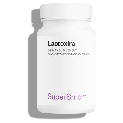 SuperSmart Lactoxira - 8-in-1 Probiotic Complex Supplement - with Lactobacillus Casei, Brevis | Non-GMO & Gluten Free - 60 DR Capsules