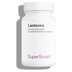 SuperSmart Lactoxira - 8-in-1 Probiotic Complex Supplement - with Lactobacillus Casei, Brevis | Non-GMO & Gluten Free - 60 DR Capsules - 1 of 1